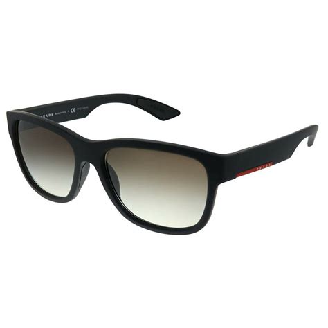 Prada Lifestyle PS 03QS DG00A7 Black Rubber Plastic 